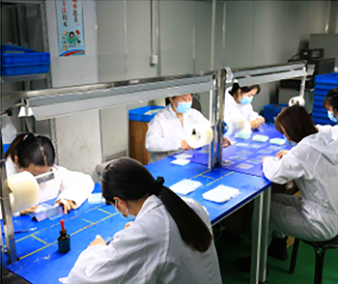 品質検査作業場